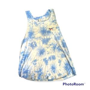 VS PINK Americana muscle tank Lg